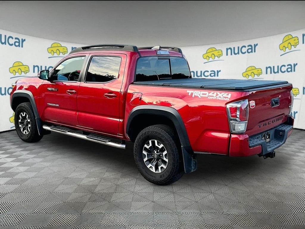 Used 2021 Red Toyota TRD Off-Road image 5