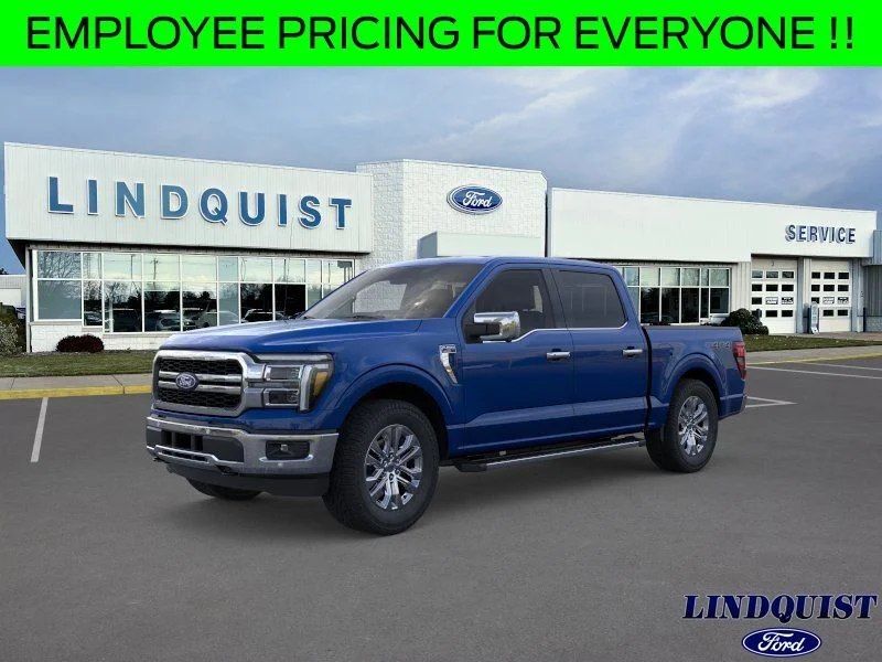 New 2026 Argon Blue Metallic Ford Lariat® image 1