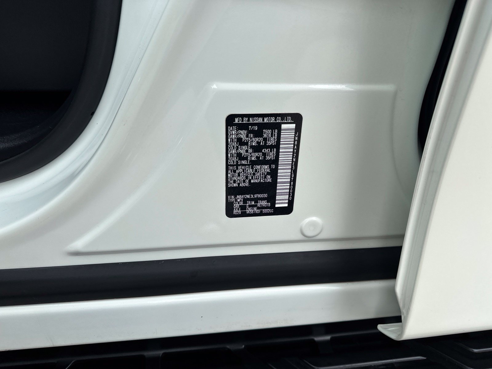 Used 2020 White Nissan Platinum image 46