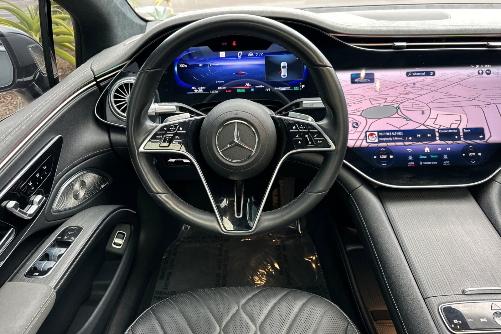 Used 2022 SELENITE GREY MAGNO Mercedes-Benz EQS 580 image 14