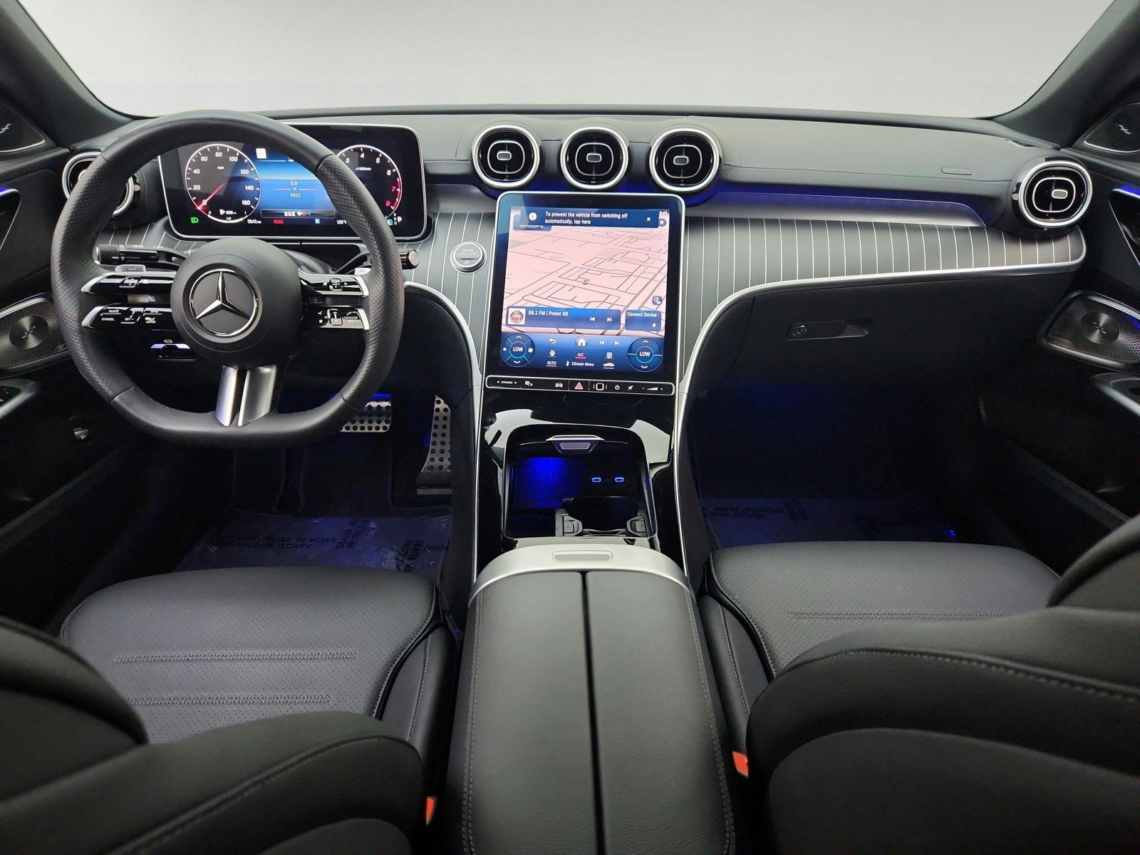 Certified Used 2024 MANUFAKTUR Moonlight White Metallic Mercedes-Benz C 300 image 19
