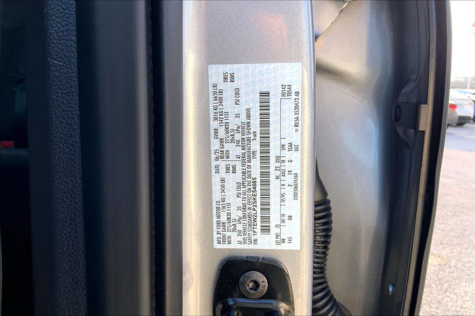 Used 2025 Iconic Silver Metallic Ford STX image 37