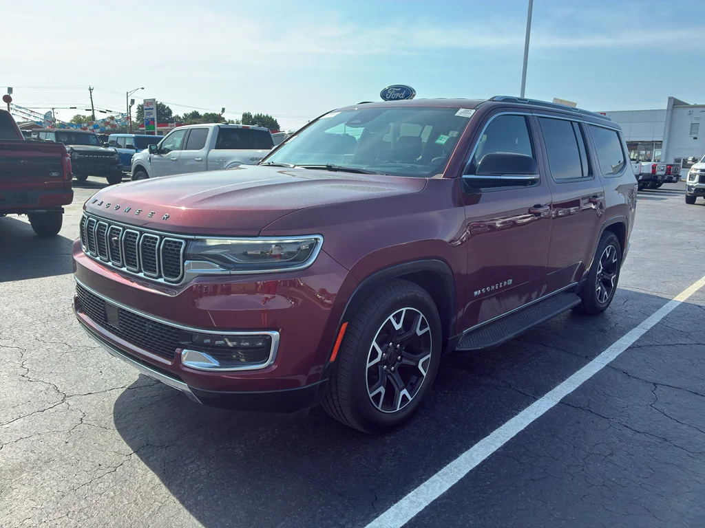 Used 2025 Velvet Red Pearlcoat Jeep Series III image 1