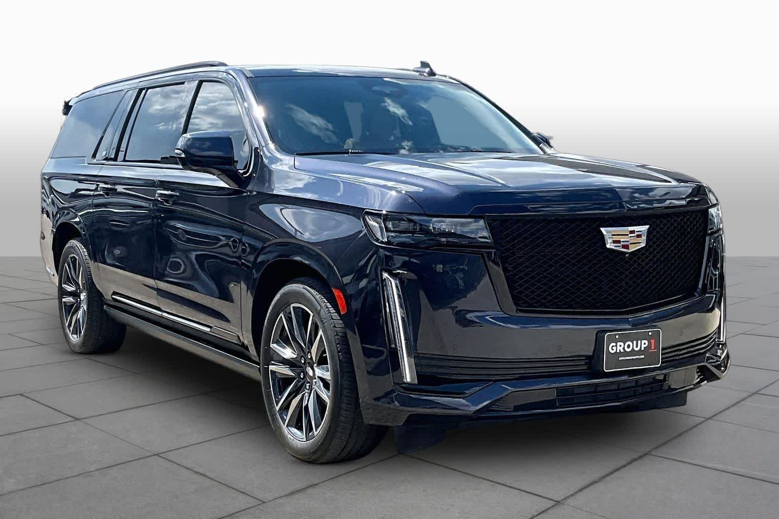 Used 2023 Galactic Gray Metallic Cadillac 4WD Sport image 2