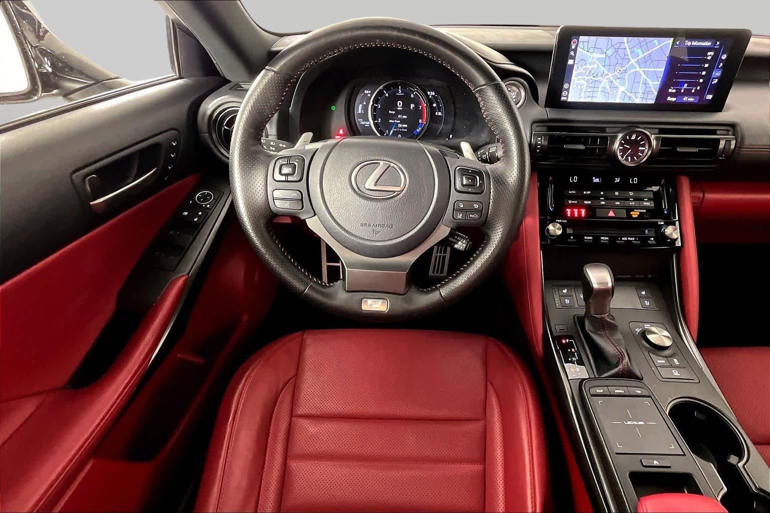 Used 2023 Atomic Silver Lexus F SPORT image 6