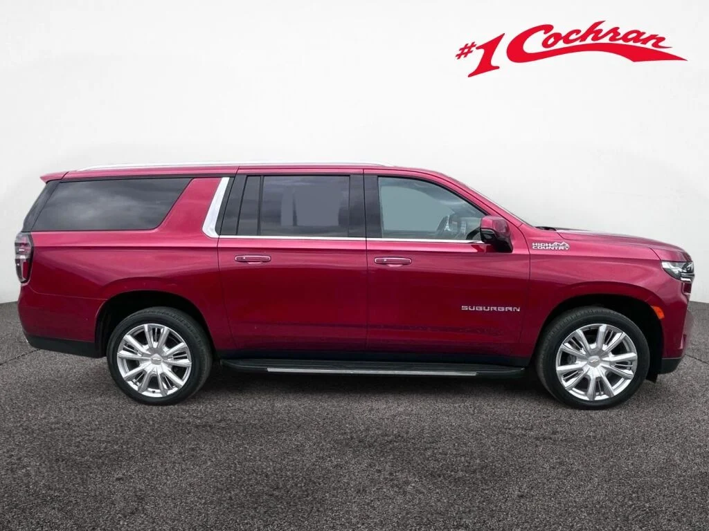 Used 2021 Cherry Red Tintcoat Chevrolet High Country image 6