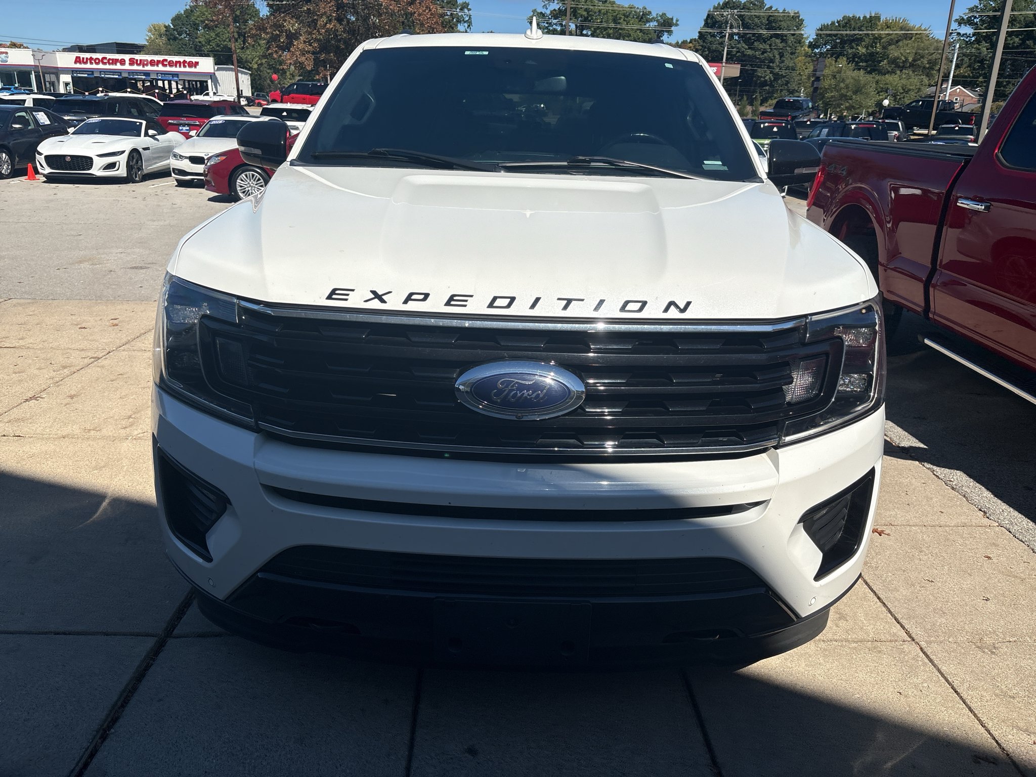 Used 2020 Star White Metallic Tri-Coat Ford Limited image 3