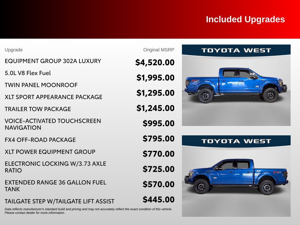 Used 2018 Blue Ford XLT image 38
