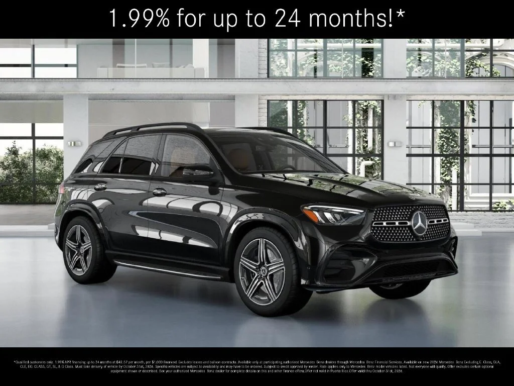 New 2026 Obsidian Black Metallic Mercedes-Benz GLE 450 image 53