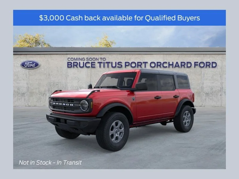 New 2026 Red Ford Big Bend image 1