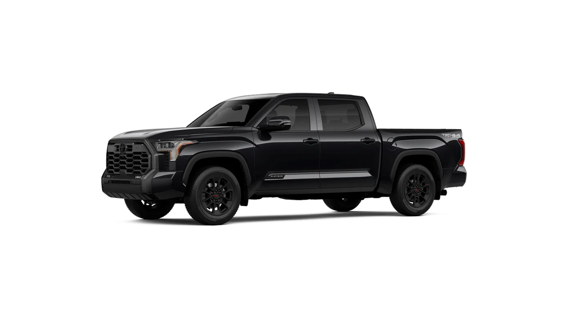 New 2026 Midnight Black Metallic Toyota Platinum image 2