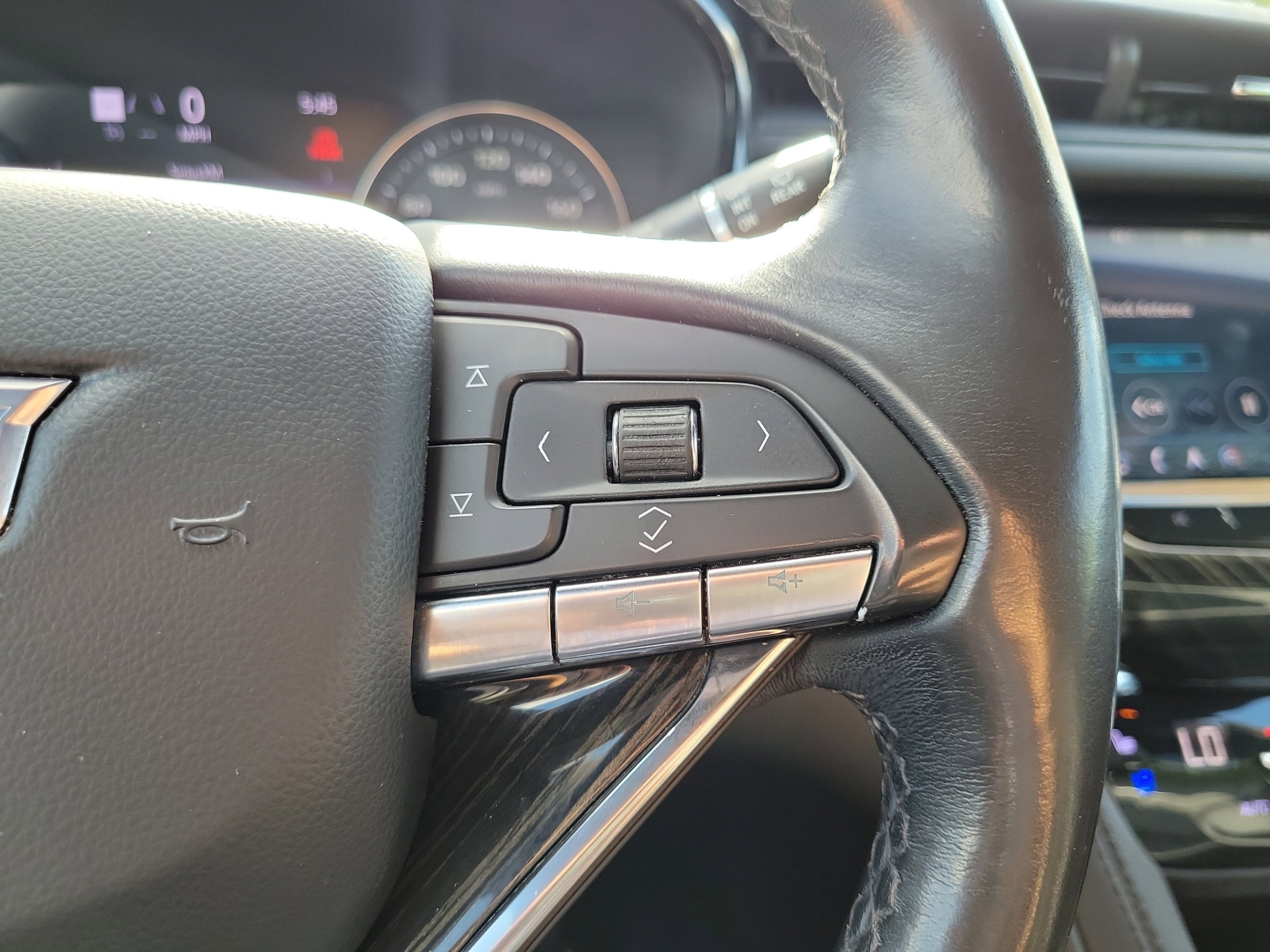 Used 2023 Stellar Black Metallic Cadillac Premium Luxury image 36