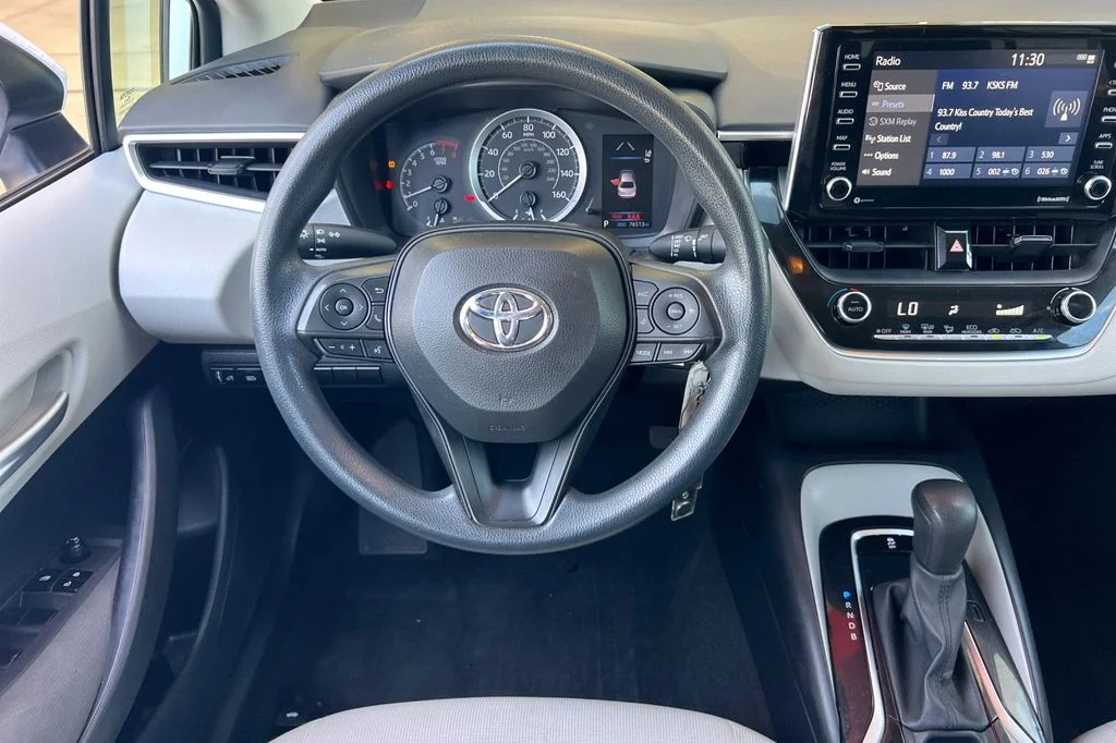 Certified Used 2021 White Toyota LE image 16