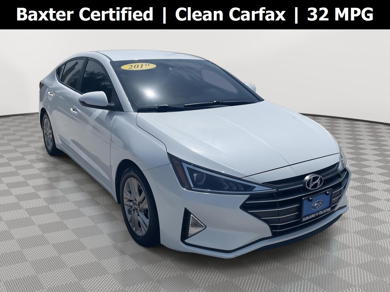 Used 2019 Quartz White Pearl Hyundai SEL image 1