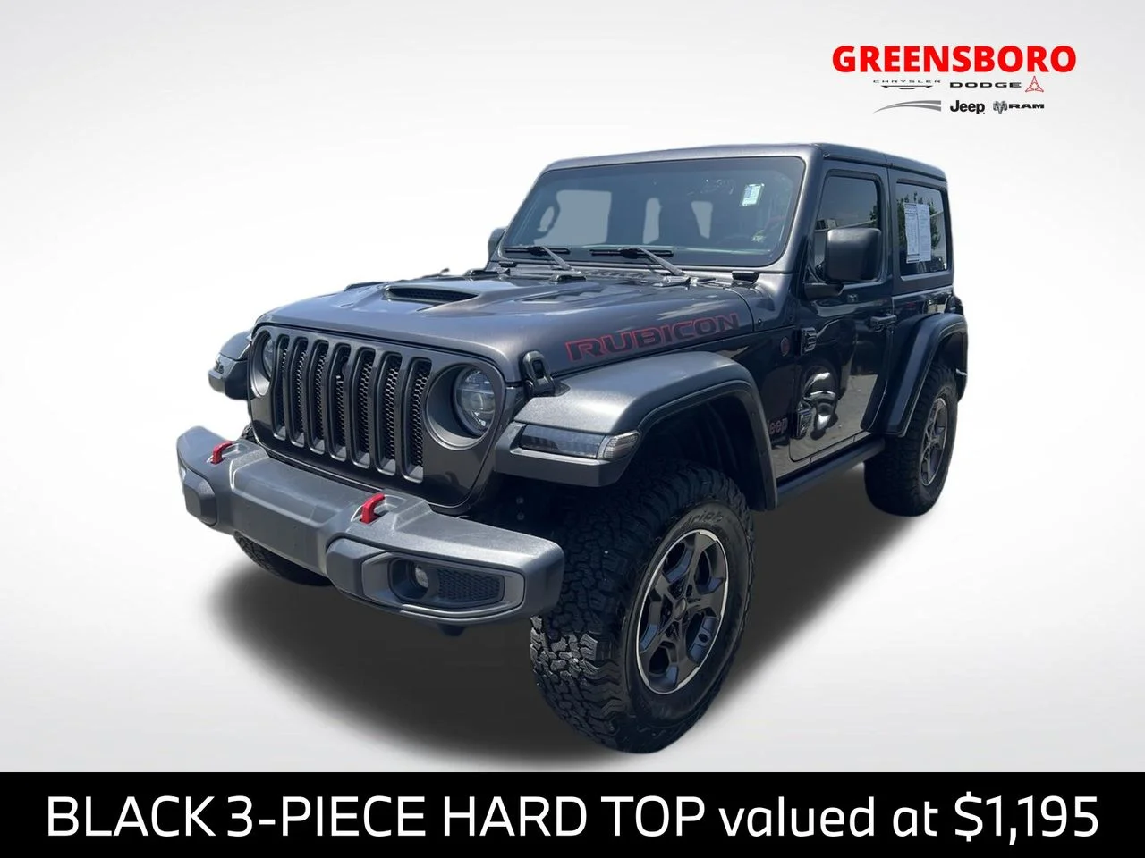 Used 2019 Gray Jeep Rubicon image 1