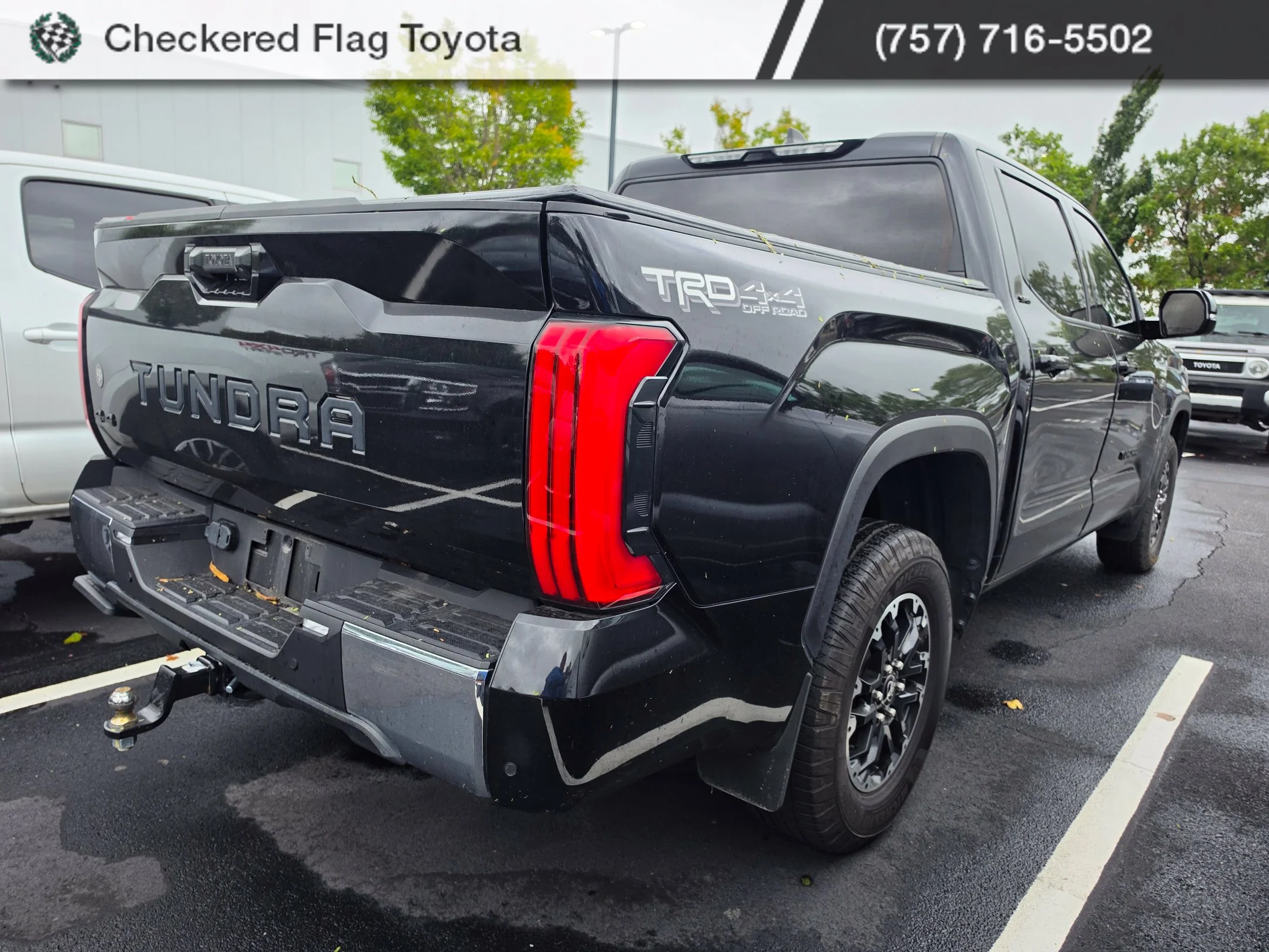 Used 2024 Midnight Black Metallic Toyota SR5 image 6