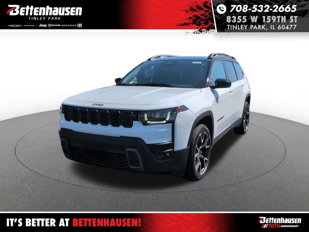 New 2026 Bright White Clear-Coat Exterior Paint Jeep Overland image 1