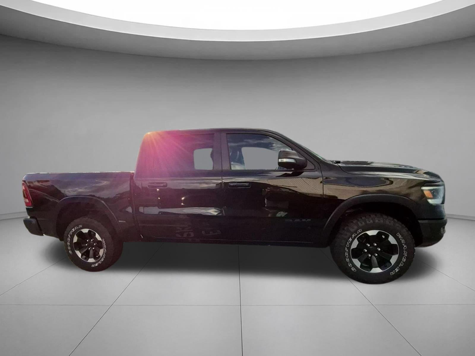 Used 2022 Diamond Black Crystal Pearlcoat Ram Rebel image 6