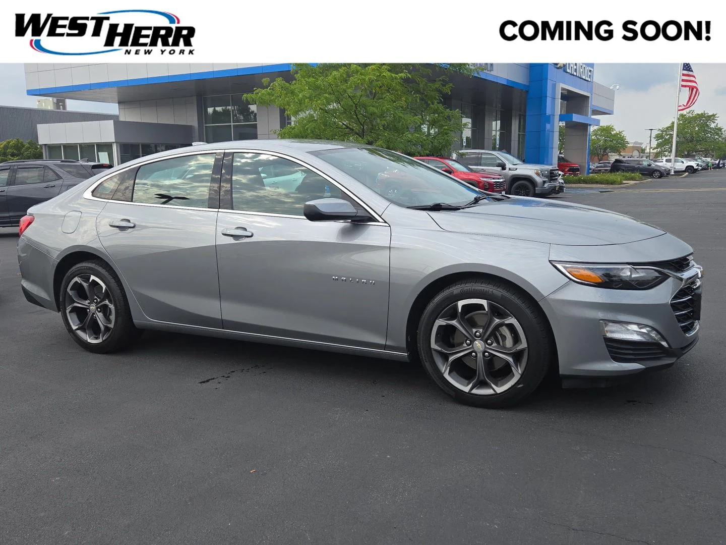 Used 2024 Sterling Gray Metallic Chevrolet LT image 1