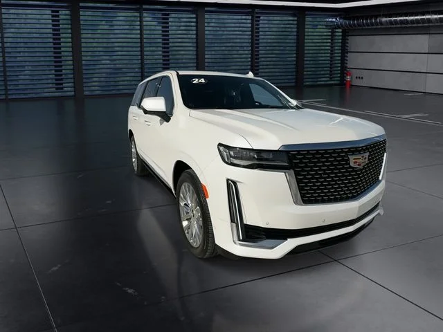 Used 2024 White Cadillac Premium Luxury image 3