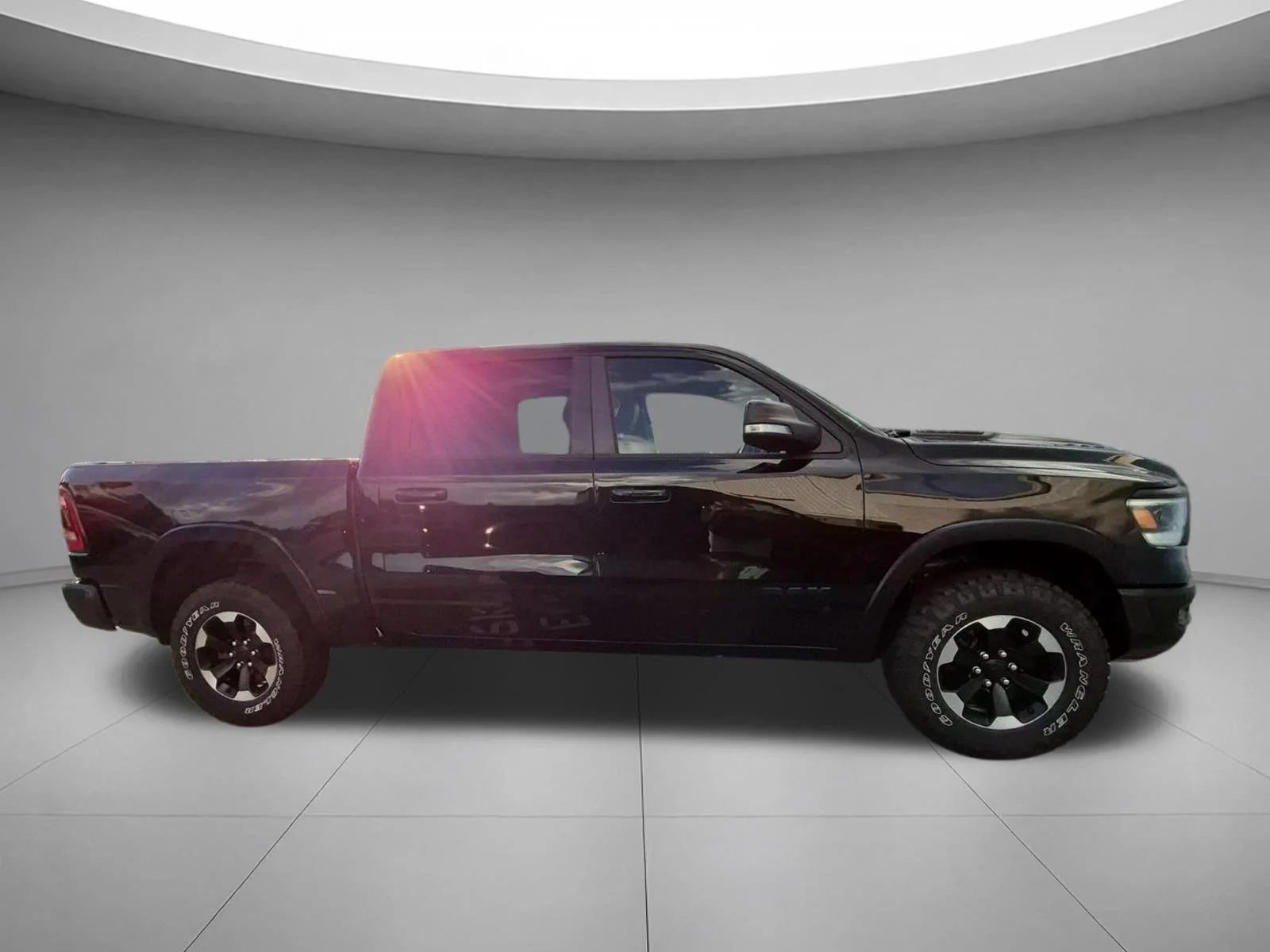 Used 2022 Diamond Black Crystal Pearlcoat Ram Rebel image 6