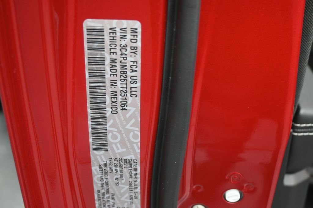 New 2026 Red Hot Pearlcoat Jeep Laredo image 20