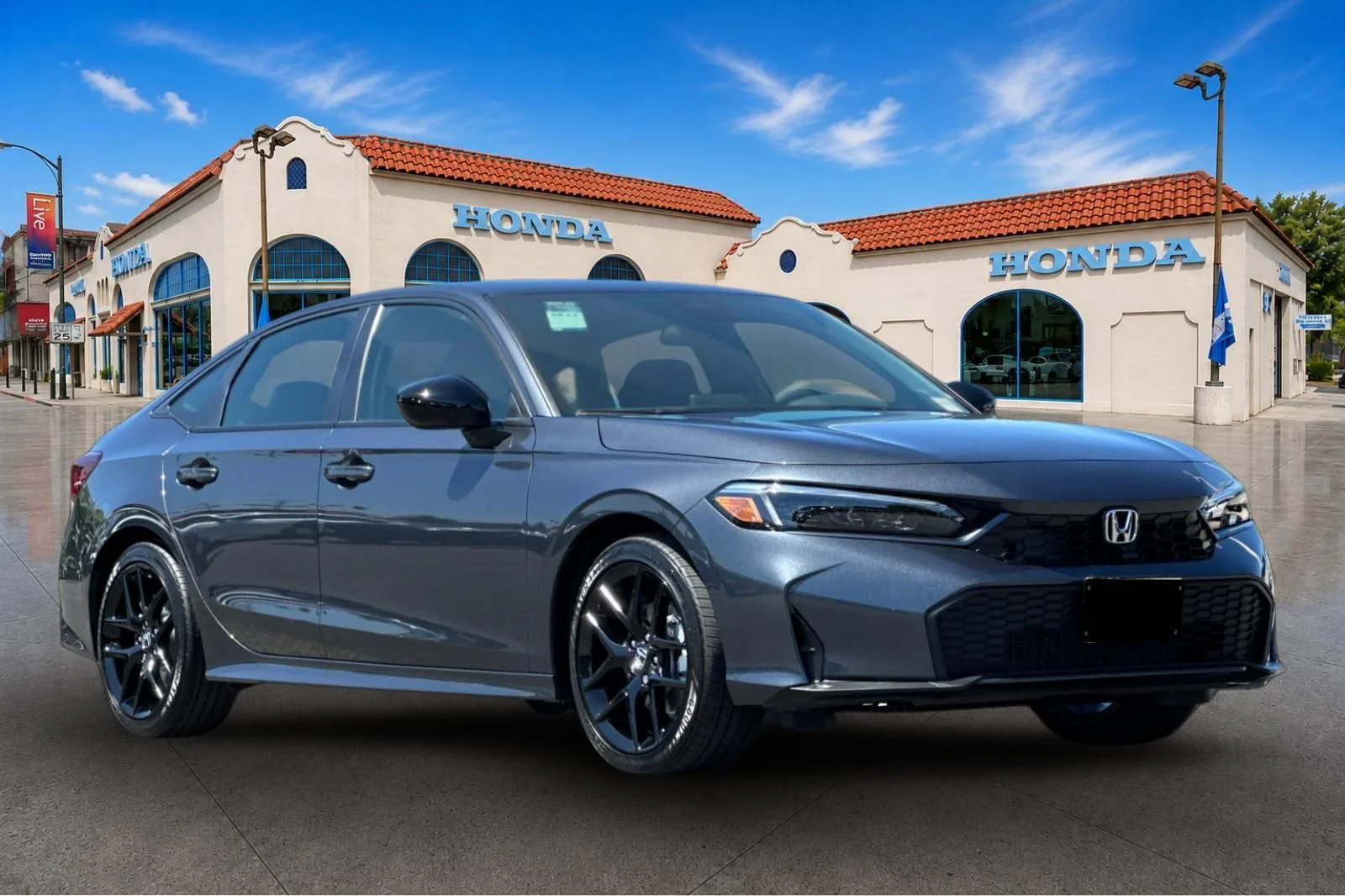 New 2026 Meteorite Gray Metallic Honda Sport image 2
