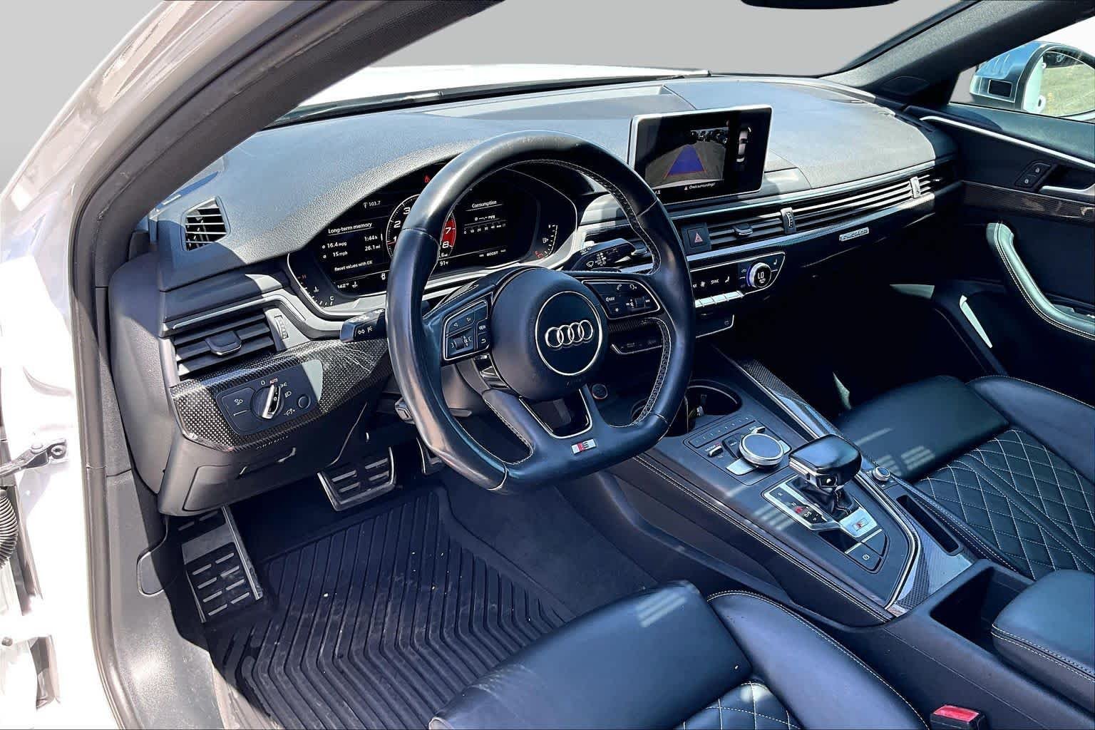 Used 2018 Glacier White Metallic Audi Premium Plus image 18
