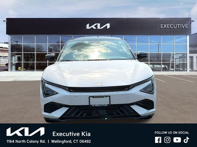 New 2026 Glacial White Pearl / Black Ro Kia GT-Line AWD image 3
