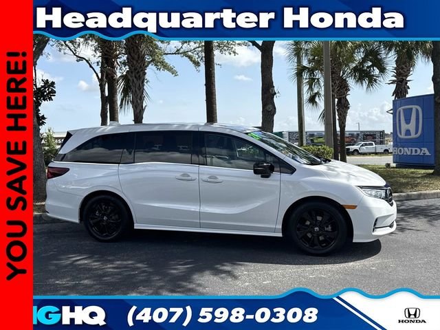 Certified Used 2024 Platinum White Pearl Honda SPORT image 1
