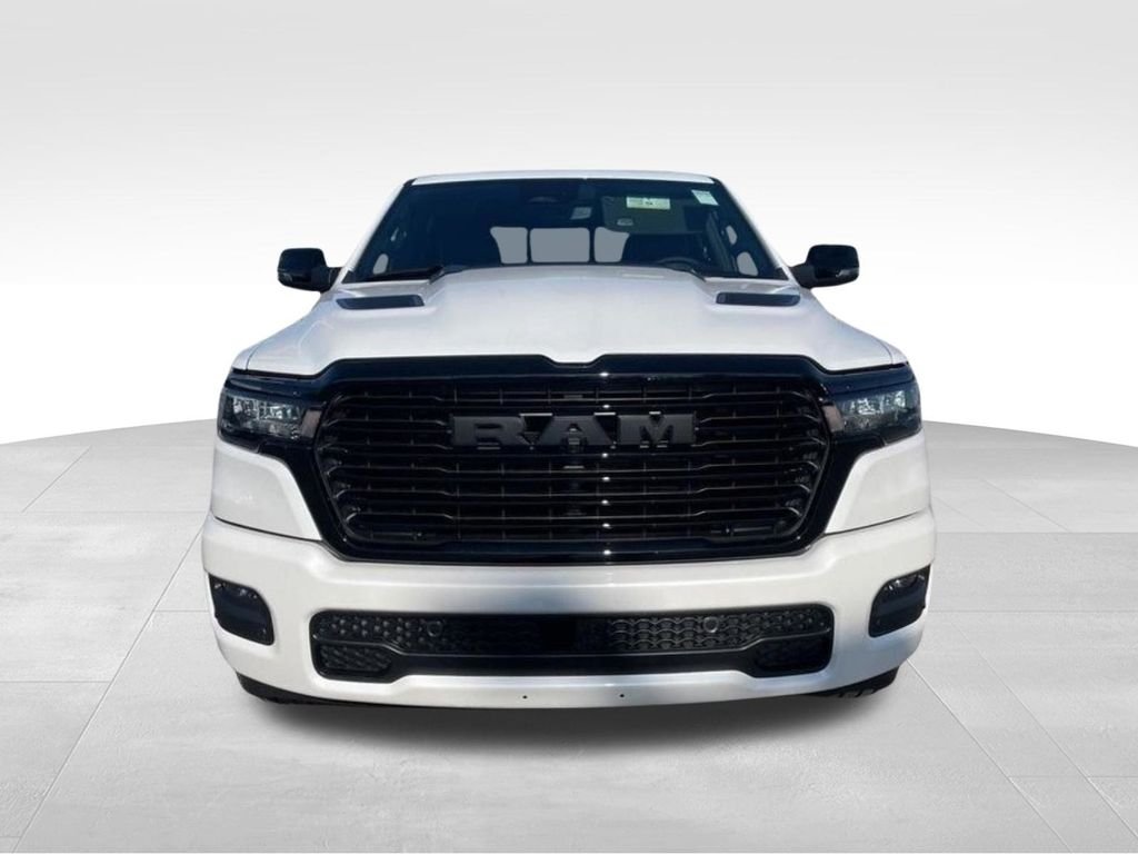 New 2026 Ivory White Tri-Coat Pearl-Coat Exterior Paint RAM Laramie image 8