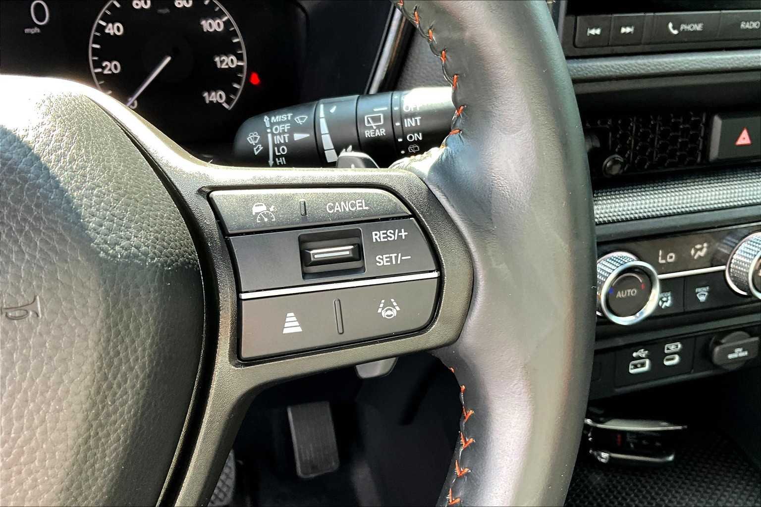 Used 2023 Platinum White Pearl Honda Sport image 24