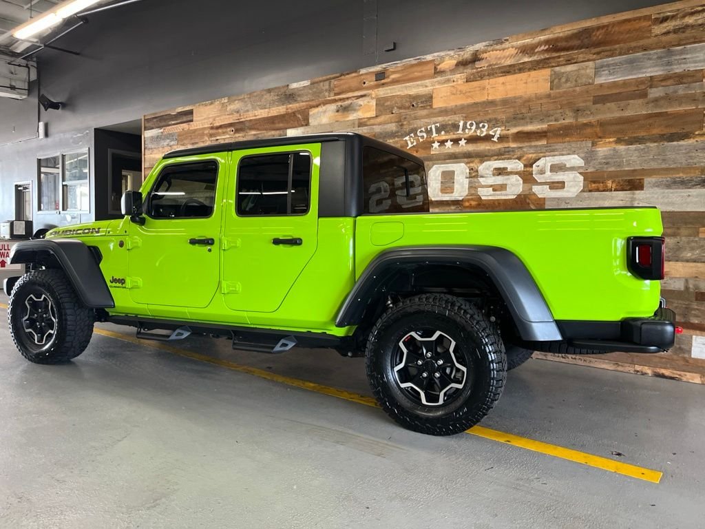Used 2021 Limited Edition Gecko Clearcoat Jeep Rubicon image 22