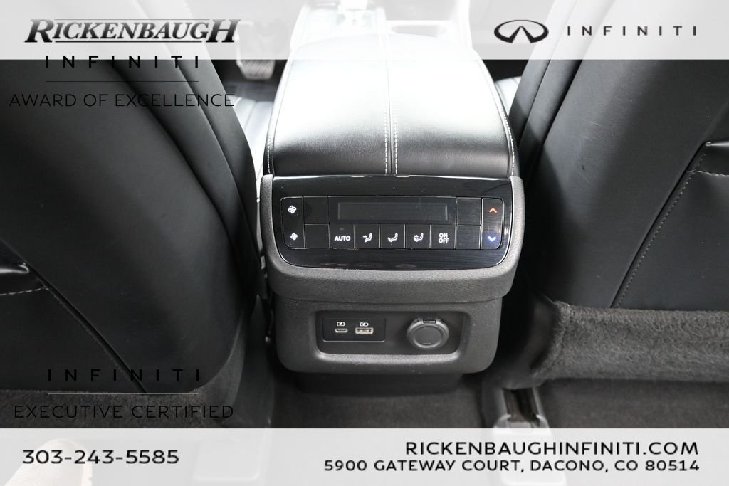 Certified Used 2023 White INFINITI LUXE image 21