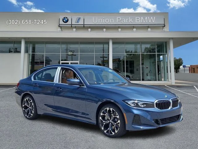 New 2026 Arctic Race Blue metallic BMW 330i xDrive image 3