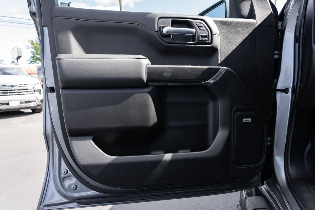 Used 2021 Satin Steel Metallic GMC AT4 image 25