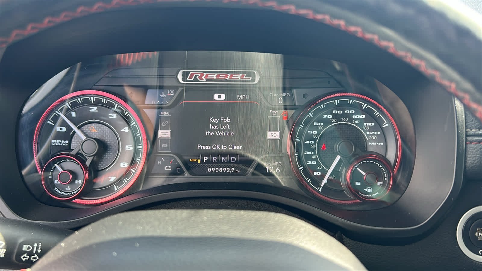 Used 2019 Bright White Ram Rebel image 20