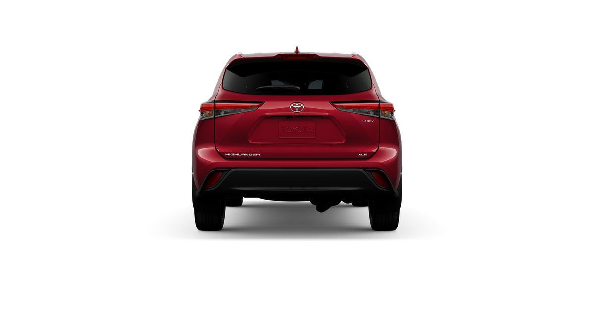 New 2026 Ruby Flare Pearl Toyota Hybrid XLE image 8