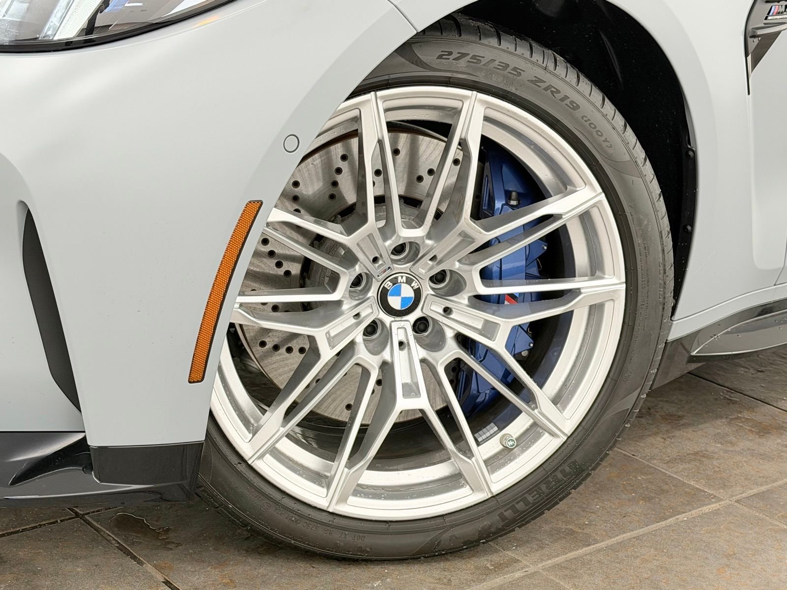 New 2025 Frozen Brooklyn Grey Metallic BMW Competition image 2