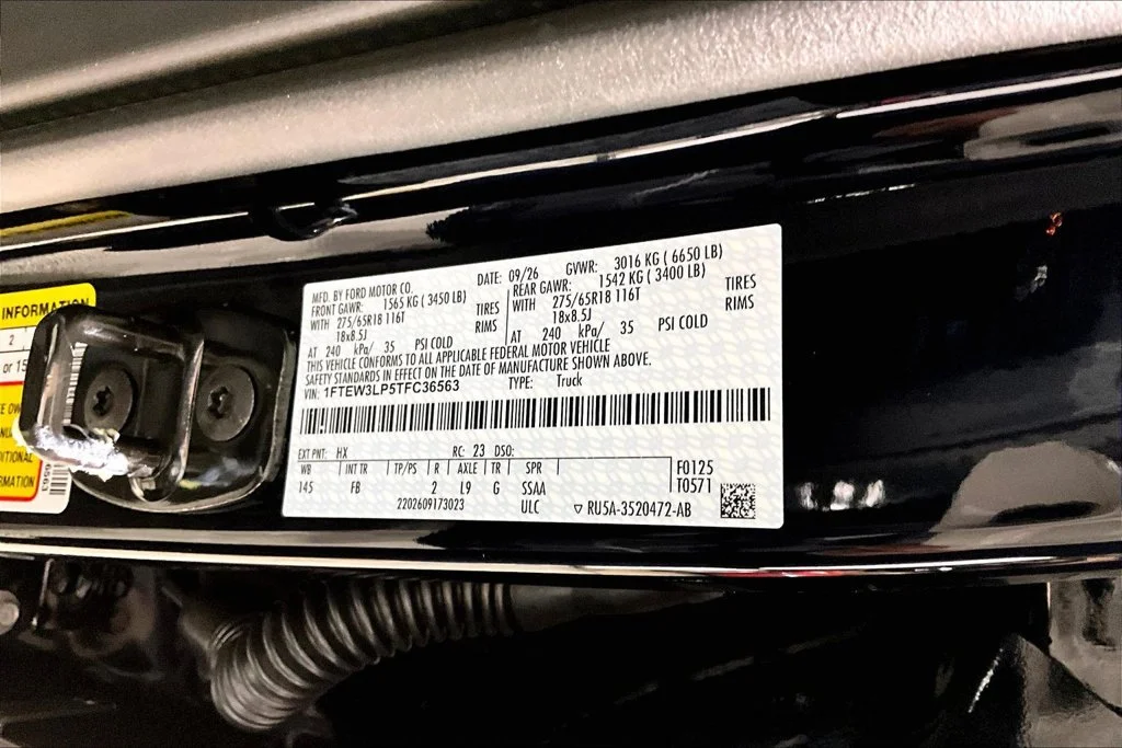 New 2026 Antimatter Blue Metallic Ford XLT image 12