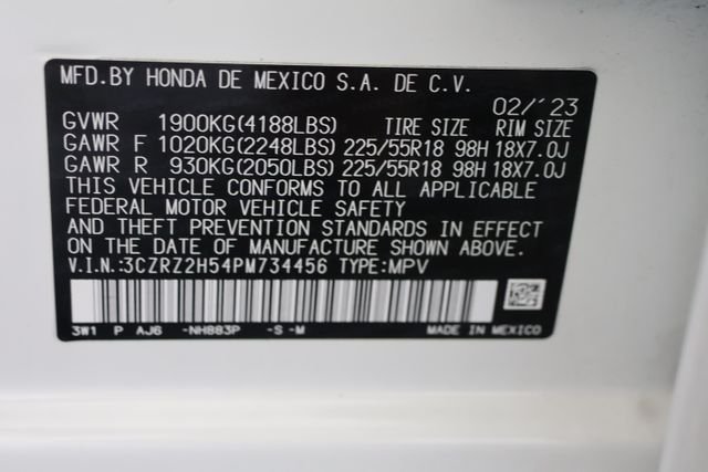 Certified Used 2023 Platinum White Pearl Honda Sport image 28