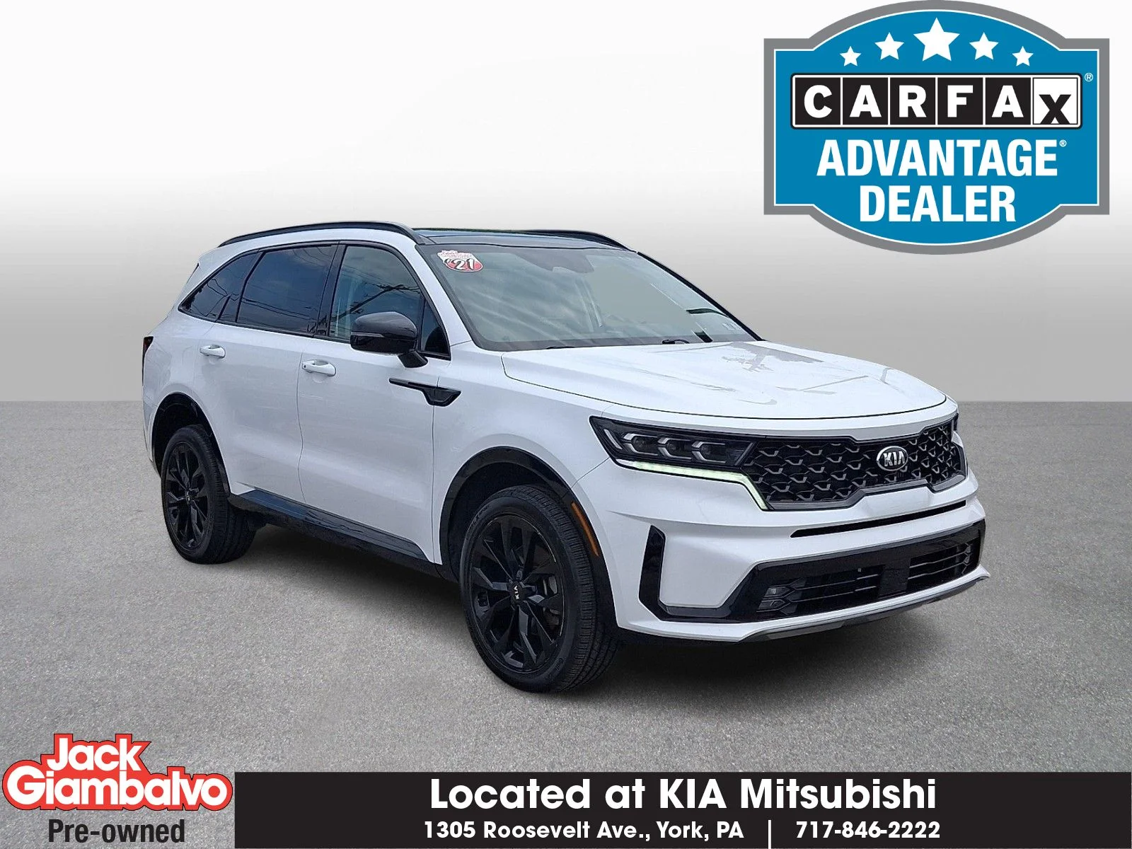 Certified Used 2021 White Kia SX image 1