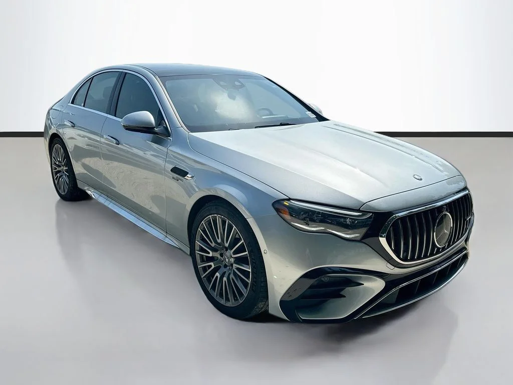 Certified Used 2025 Cirrus Silver Metallic Mercedes-AMG E 53 AMG® image 3