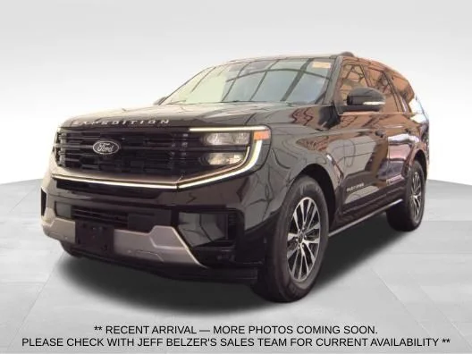Used 2025 Black Ford Platinum image 1