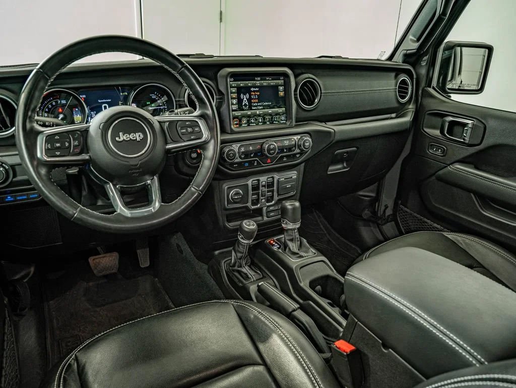 Used 2023 Sting-Gray Clearcoat Jeep Sahara 4xe image 27