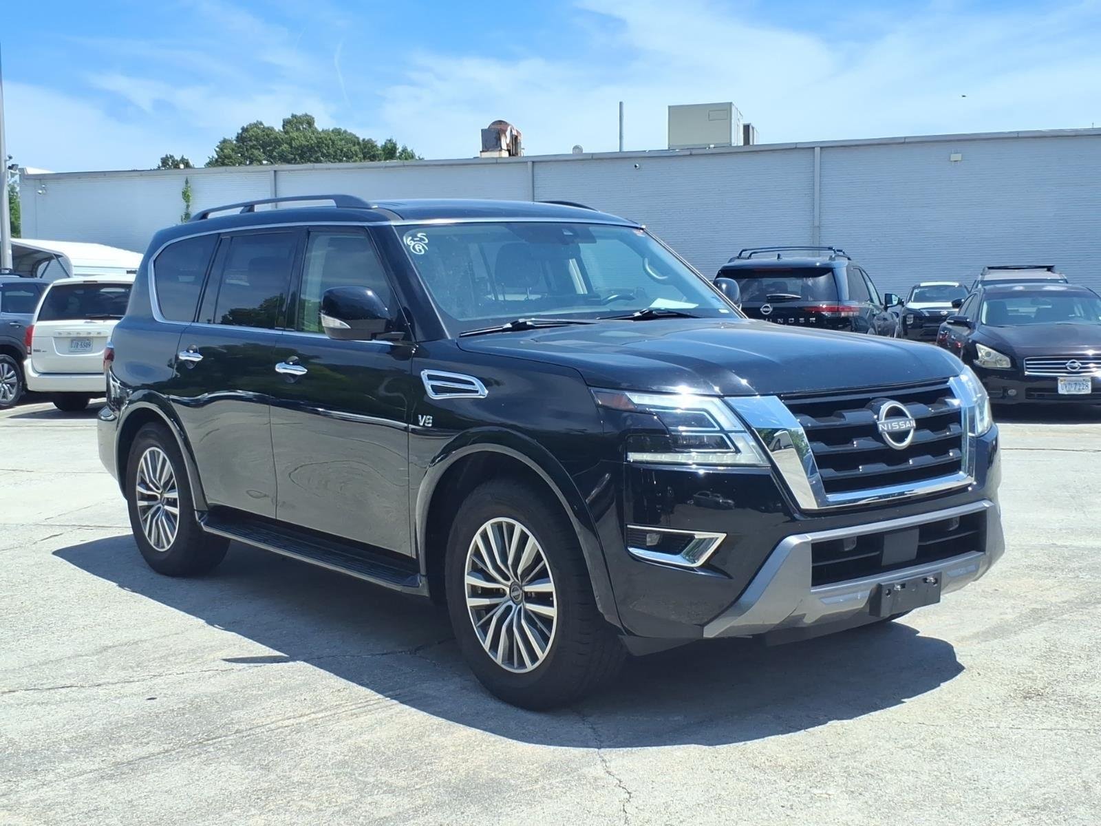 Used 2021 Super Black Nissan SV image 5