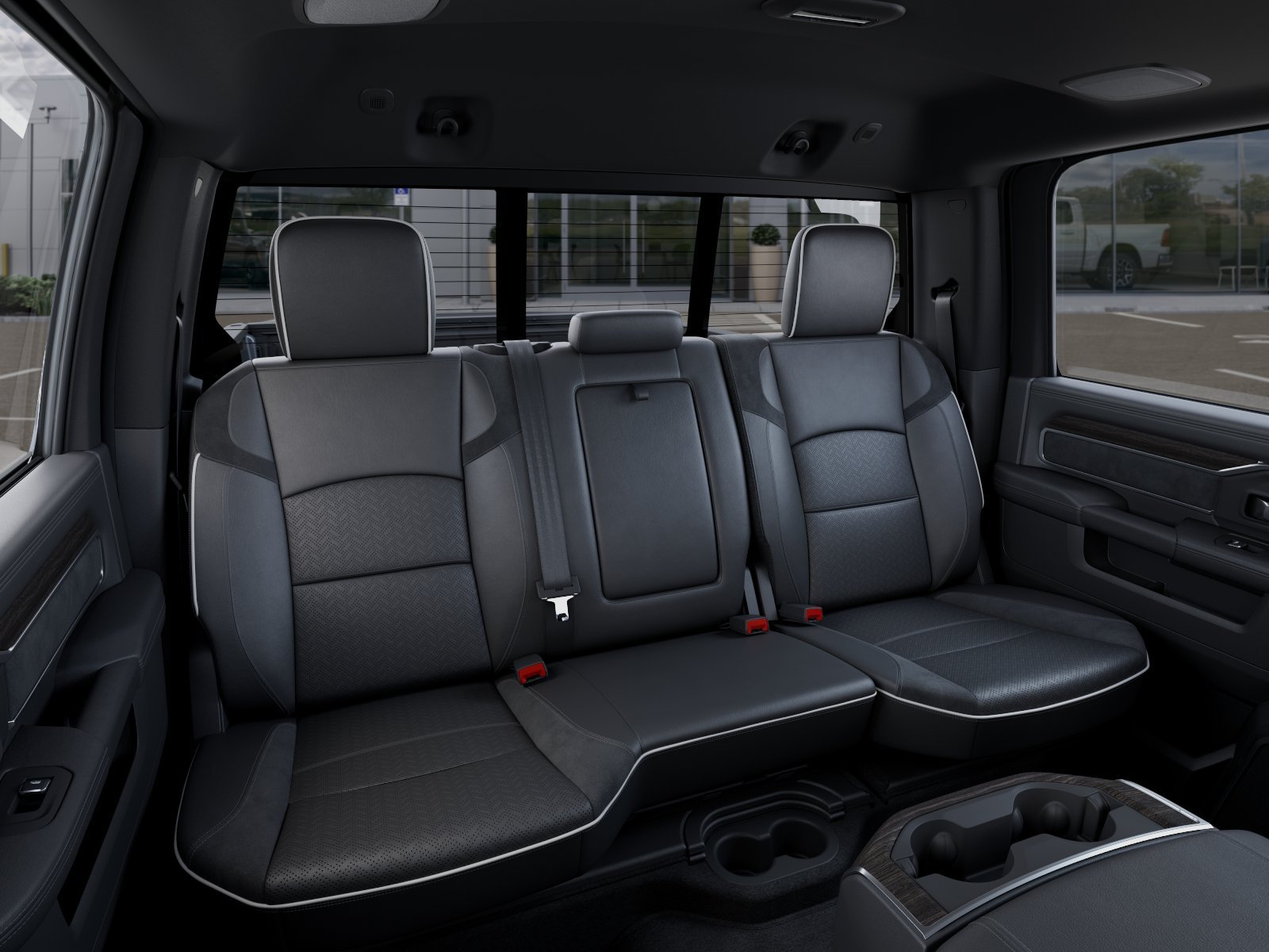 New 2026 Ceramic Gray Clear-Coat Exterior Paint RAM Laramie image 41