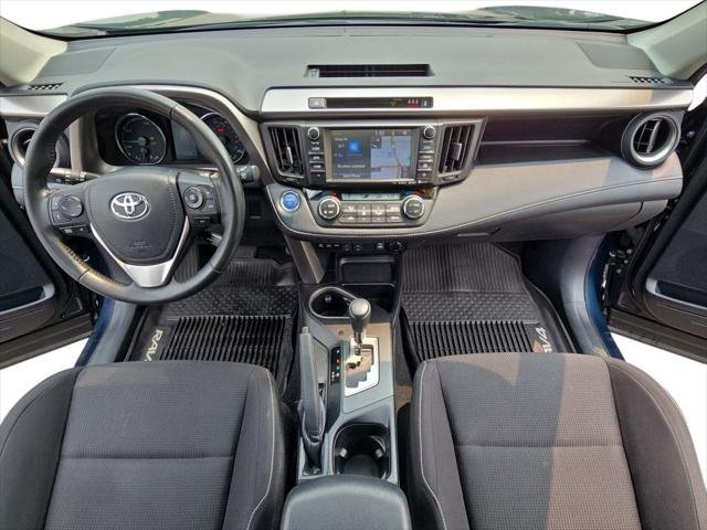 Certified Used 2018 GALACTIC AQUA Toyota Hybrid XLE image 13