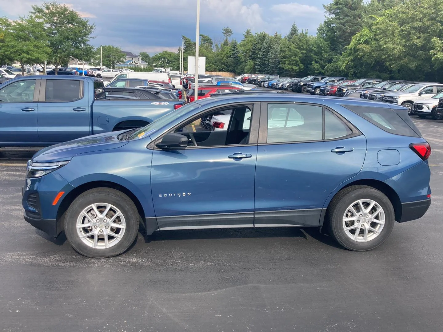 Used 2024 Lakeshore Blue Metallic Chevrolet LS image 4