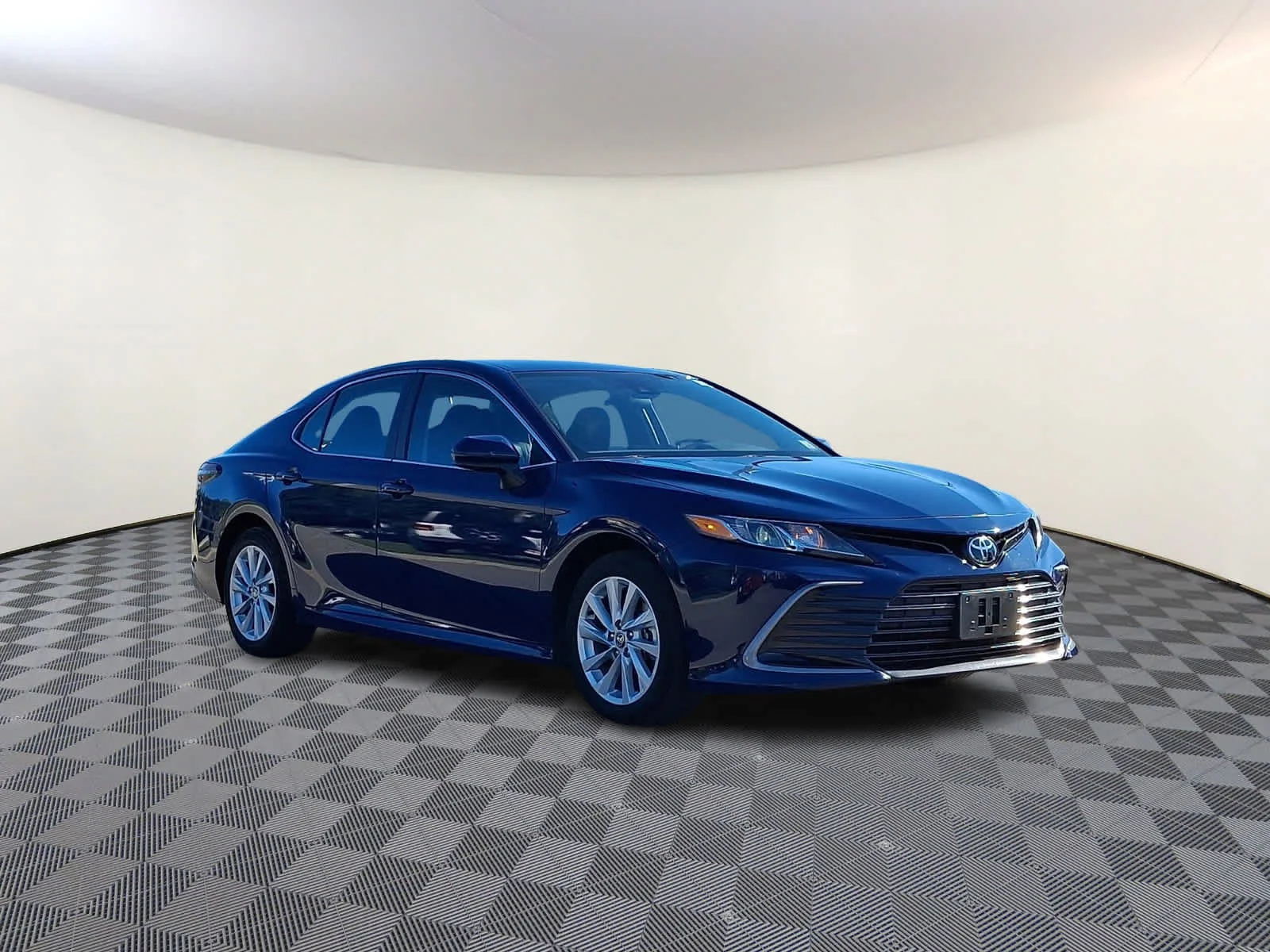 Certified Used 2024 Reservoir Blue Toyota LE image 4